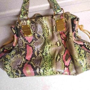 Michael Kor authentic snakeskin collection